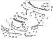 Cadillac CT4 Air Deflector Diagram - 84833777