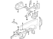 Chevy Corsica Fender Splash Shield Diagram - 22538637