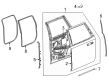 Chevy Suburban Door Seal Diagram - 84862523