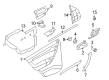 Chevy Aveo Interior Door Handle Diagram - 96462191