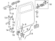 Hummer Interior Door Handle Diagram - 15818938