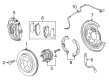 Chevy Camaro Brake Caliper Diagram - 23399524
