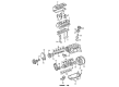 Chevy S10 Crankshaft Thrust Washer Diagram - 10132705