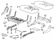 Chevy Traverse Seat Cushion Diagram - 84431905