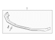 Chevy Camaro Spoiler Diagram - 84116126