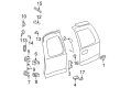 Chevy Suburban 1500 Door Striker Diagram - 15717849