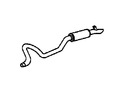 GM 10156919 Resonator W/Pipe 10156919 GM Resonator W/Pipe Illustration 1 of 1