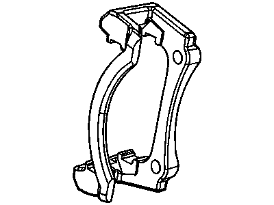 Chevy Lumina Brake Caliper Bracket - 18029822