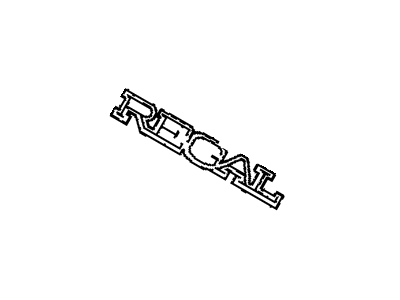 Buick Skylark Emblem - 10134623