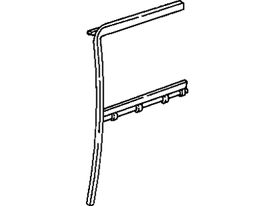 GMC Typhoon Weather Strip - 15683141