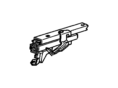 16739567 GM Seat Track, Front Illustration 1 of 1