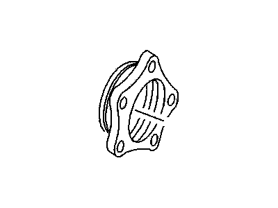GM 90543263 Retainer, Differential Bearing Adjusting 90543263 GM Retainer, Differential Bearing Adjusting Illustration 1 of 1