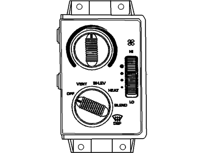 Chevy 16166663 Resistor