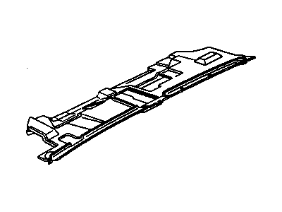 GM 10125692 Sound Absorber 10125692 GM Sound Absorber Illustration 1 of 1