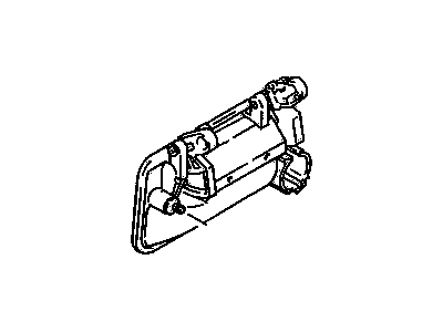 Chevy Tracker Exterior Door Handle - 30003478