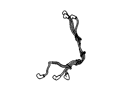 12173581 GM Cable Set Illustration 1 of 1