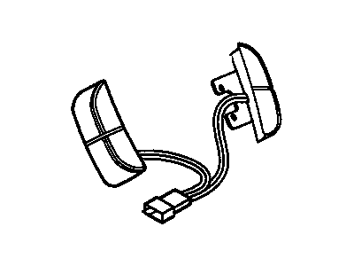 Buick 16194544 Horn Switch