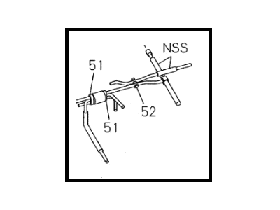 Chevy 97288631 HOSE,EGR VALVE VACUUM