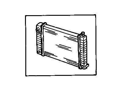 Chevy 52480052 Radiator