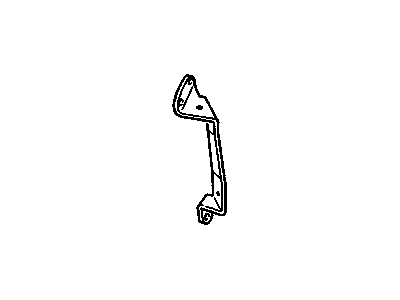 GM 15592907 Reservoir Bracket 15592907 GM Reservoir Bracket Illustration 1 of 1