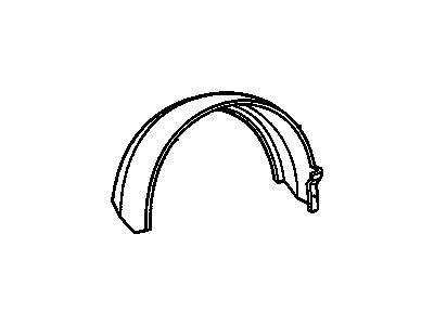 Cadillac DeVille Fender Splash Shield - 25644511
