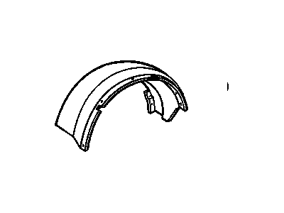 Cadillac DeVille Fender Splash Shield - 25644512