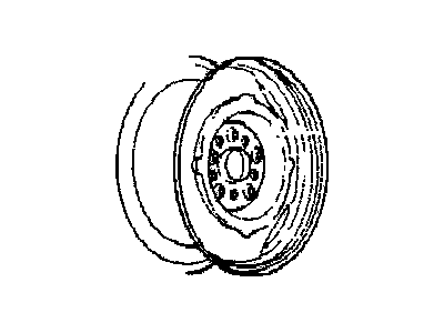Chevy Caprice Spare Wheel - 9590597