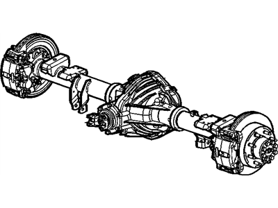 Chevy 25905548 Axle Assembly