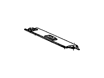 GMC 15675967 Rear Glass Molding