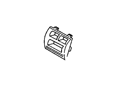 GM 15546019 Trim Plate 15546019 GM Trim Plate Illustration 1 of 1