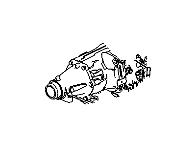 GM 24255606 Hose, Transmission Case 24255606 GM Hose, Transmission Case Illustration 1 of 1