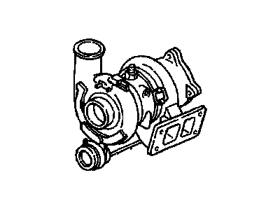 Oldsmobile Bravada Turbocharger - 15637641