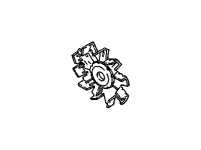 Oldsmobile Fan Blade - 801808