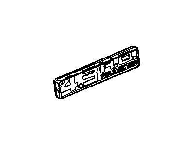 Chevy Astro Emblem - 15631724