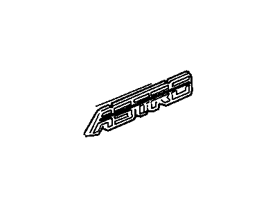Chevy Astro Emblem - 15634143
