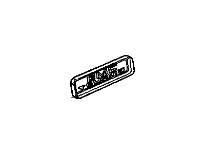 GMC Safari Emblem - 15650940