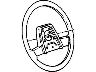 Oldsmobile Cutlass Supreme Steering Wheel - 12529825