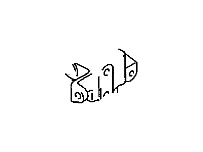 Chevy Tracker Alternator Bracket - 91176782