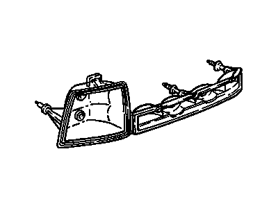Oldsmobile Cutlass Ciera Back Up Light - 5975745