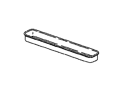Saturn 22662596 COMPARTMENT,LOAD FLOOR FRONT TRIM PANEL STOWAGE(NEUTRAL L)(FOR USE WITH VEHICLES WITH HOLE IN CALLOUT 31.)