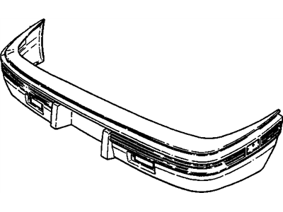 Pontiac LeMans Bumper - 96157526