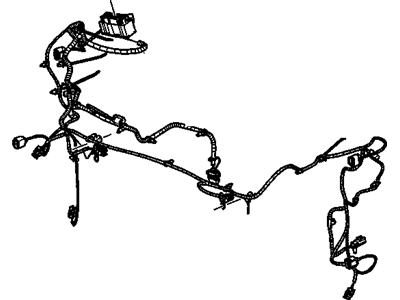 Buick 25970365 HARNESS,FWD LAMP WIRING(HAS ONE DUAL HORN ON RIGHT SIDE OF VEHICLE FOR 1ST DESIGN SEE 15943406)