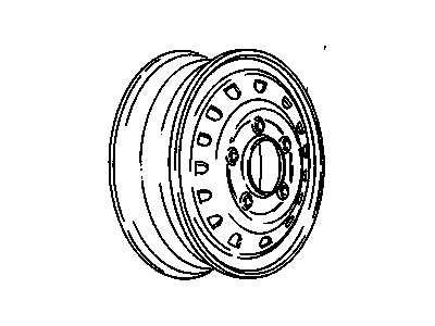Chevy Lumina Spare Wheel - 9592409