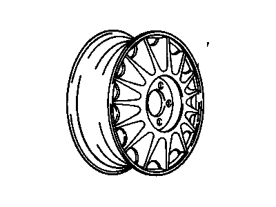 Buick 12505840 Wheel