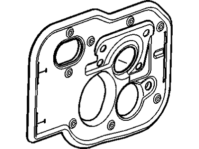 20782812 GM Barrier, Brake Pedal Illustration 1 of 1