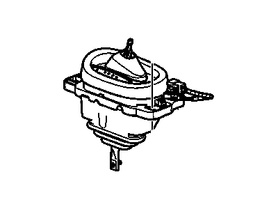 Chevy 22744825 Gear Shift Assembly