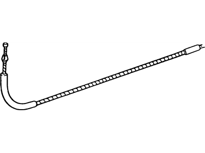 Buick Skylark Parking Brake Cable - 10080805