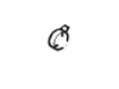 GM 97351316 Clamp, Fuel Line 97351316 GM Clamp, Fuel Line Illustration 1 of 1