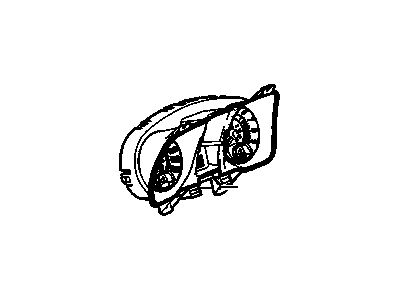 Chevy 92242414 CLUSTER,INSTRUMENT(BLACK)(LABELED 92242414)