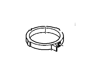 GMC 24212478 SLIDE,AUTOMATIC TRANSMISSION FLUID PUMP(PART OF 200)(17.9545MM THICK)(SLIDE INSIDE DIAMETER MARK = 1 DIMPLE)(MUST USE SLIDES W/1 DIMPLE & ROTORS W/2 DIMPLES AS A SET OR SLIDES & ROTORS W/NO DIMPLES AS A SET)